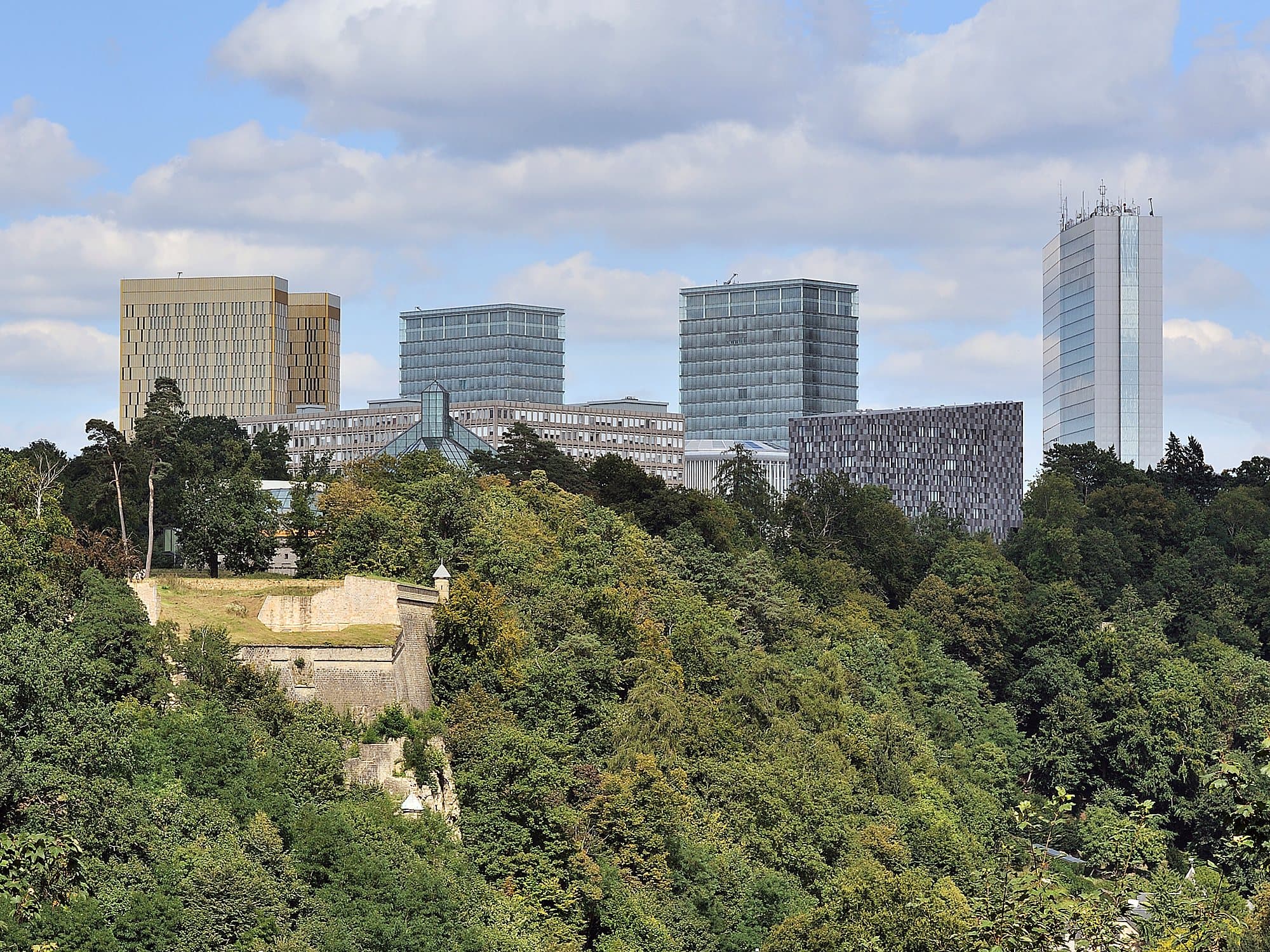 Quartier du Kirchberg, Luxembourg
