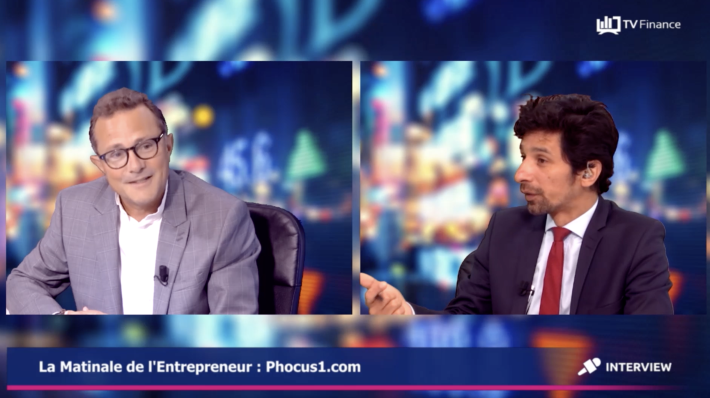 Interview Phocus1 sur TV Finance